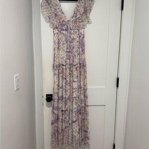 Hemant and Nandita Ruffle Maxi Dress